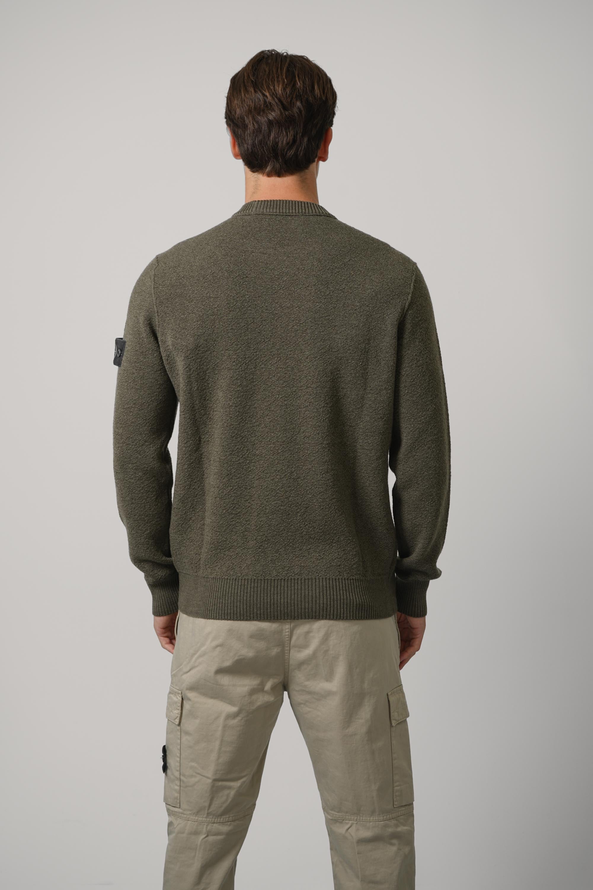 Crewneck – Military Green Melange (5100011)