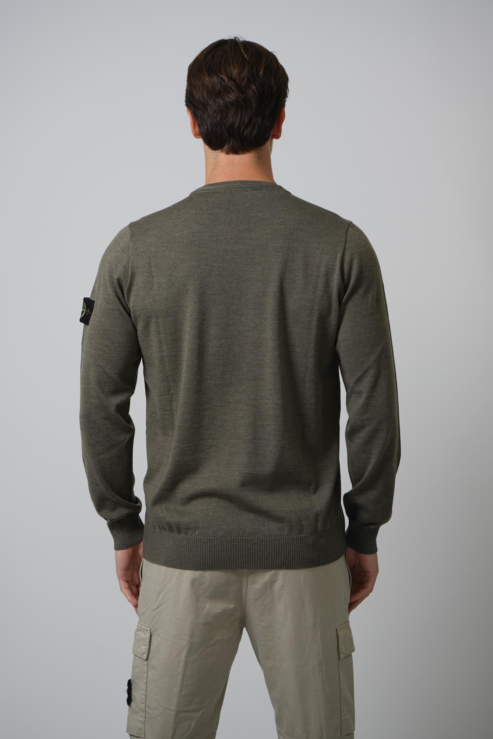 Crewneck – Military Green Melange (5100071)