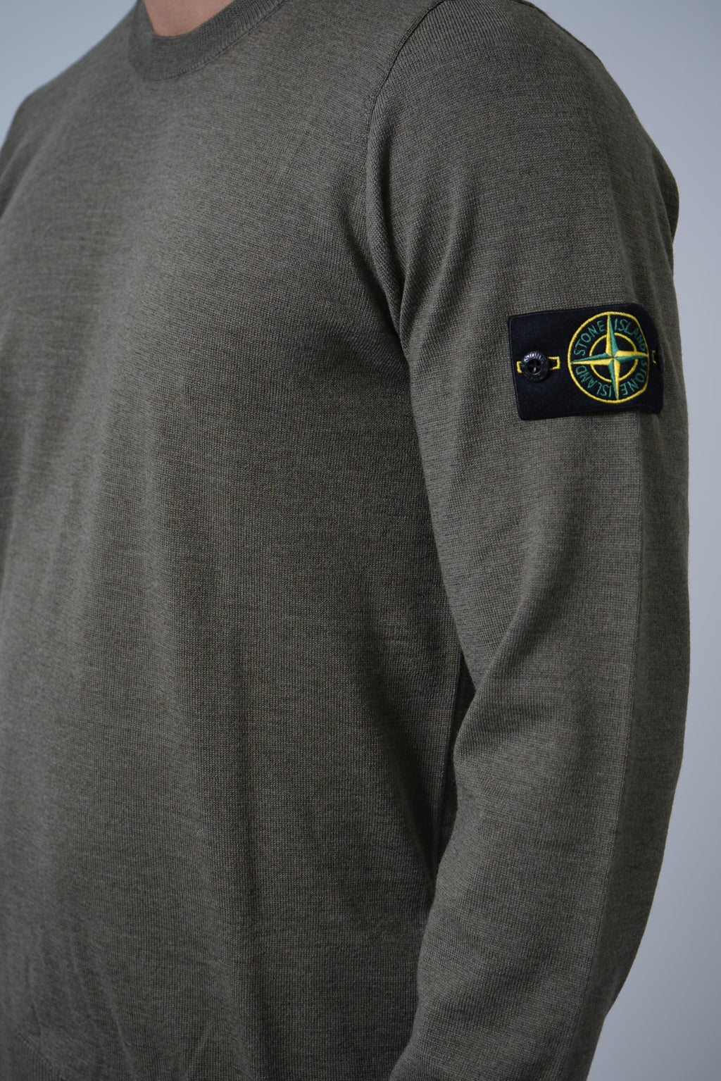 Crewneck – Military Green Melange (5100071)