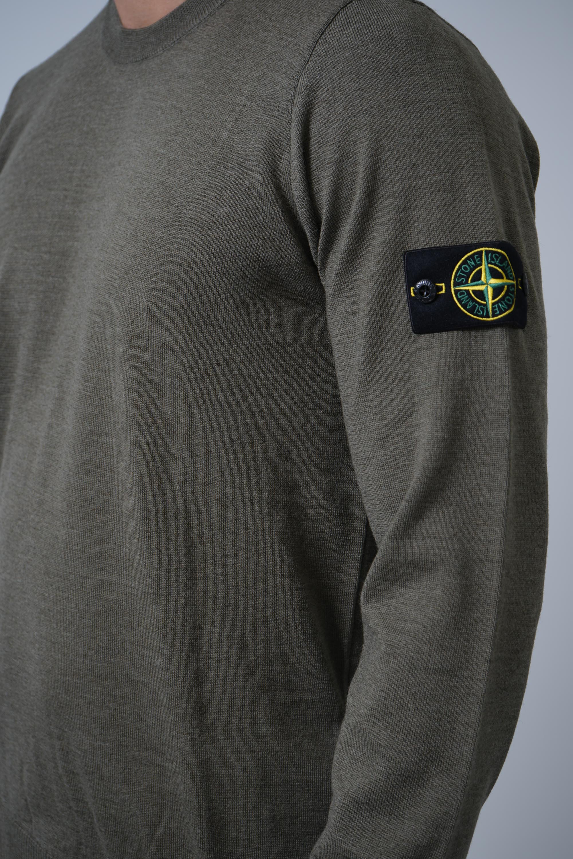 Crewneck – Military Green Melange (5100071)