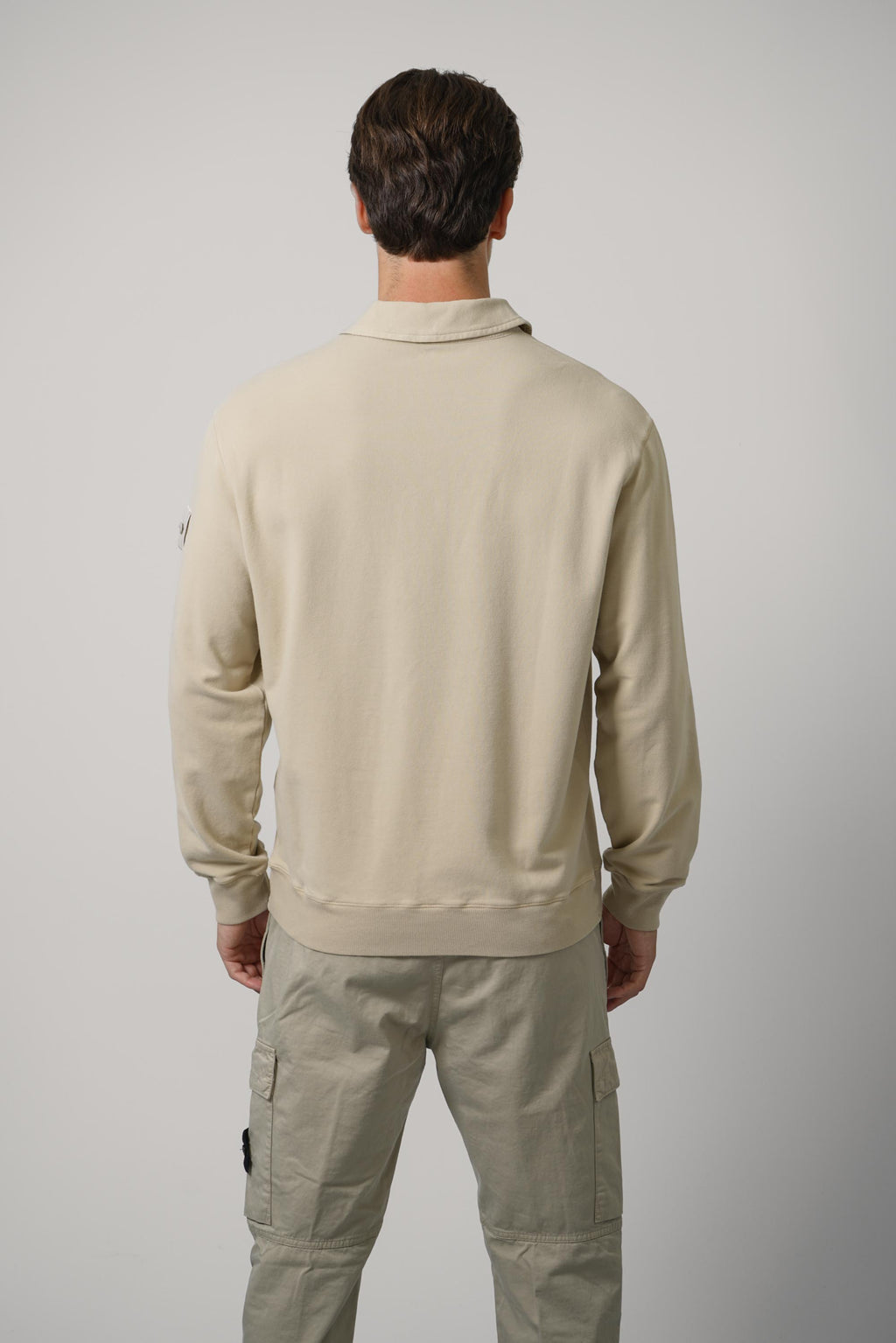 Longsleeve Polo – Beige (6100026)