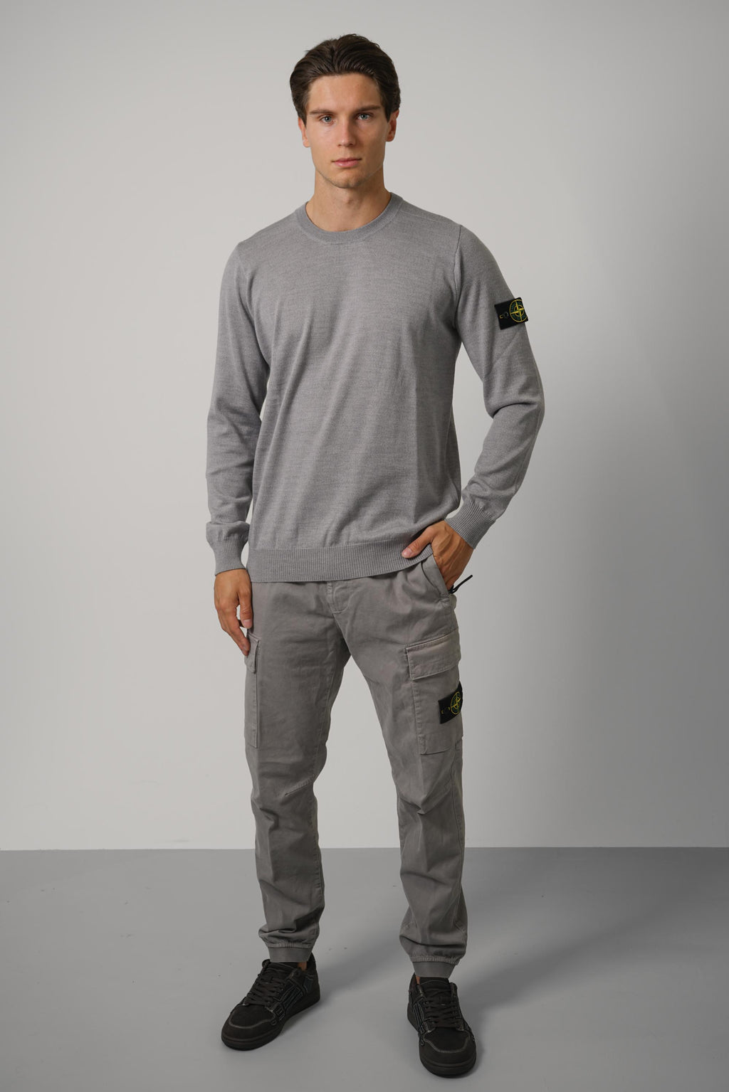 Crewneck – Ash Grey Melange (5100071)