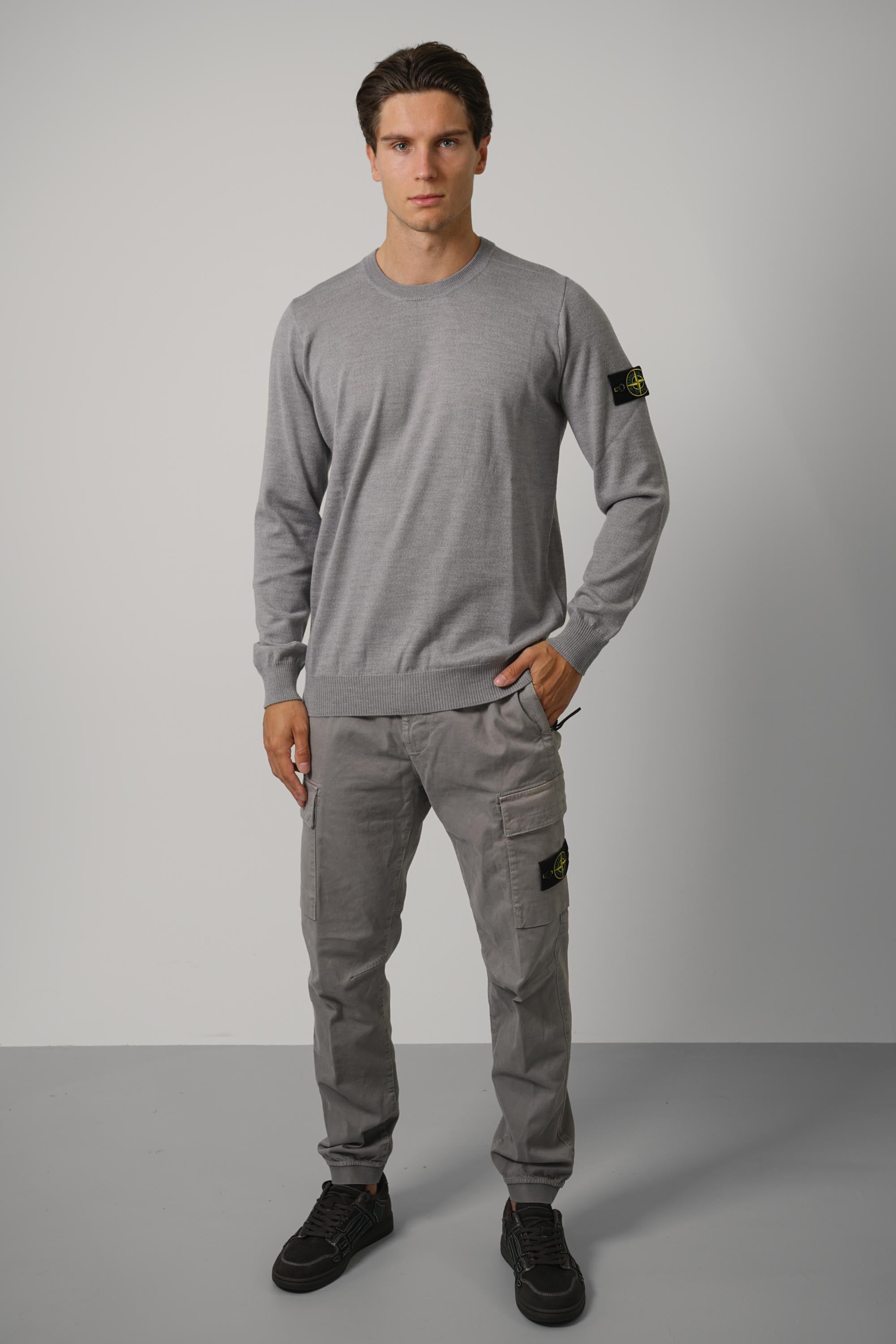 Crewneck – Ash Grey Melange (5100071)