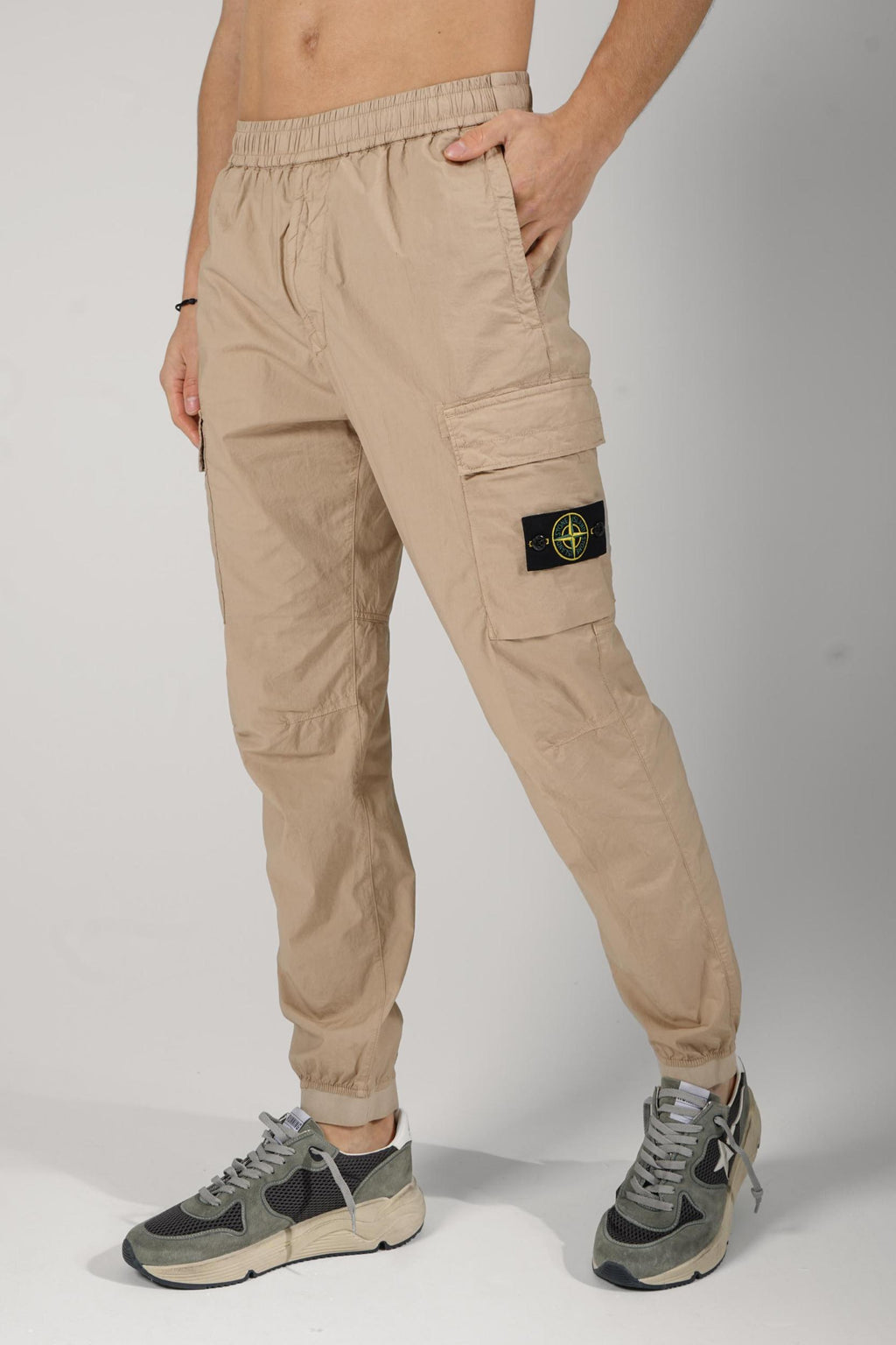 3100031 Stone Island Pantalone Regular Beige