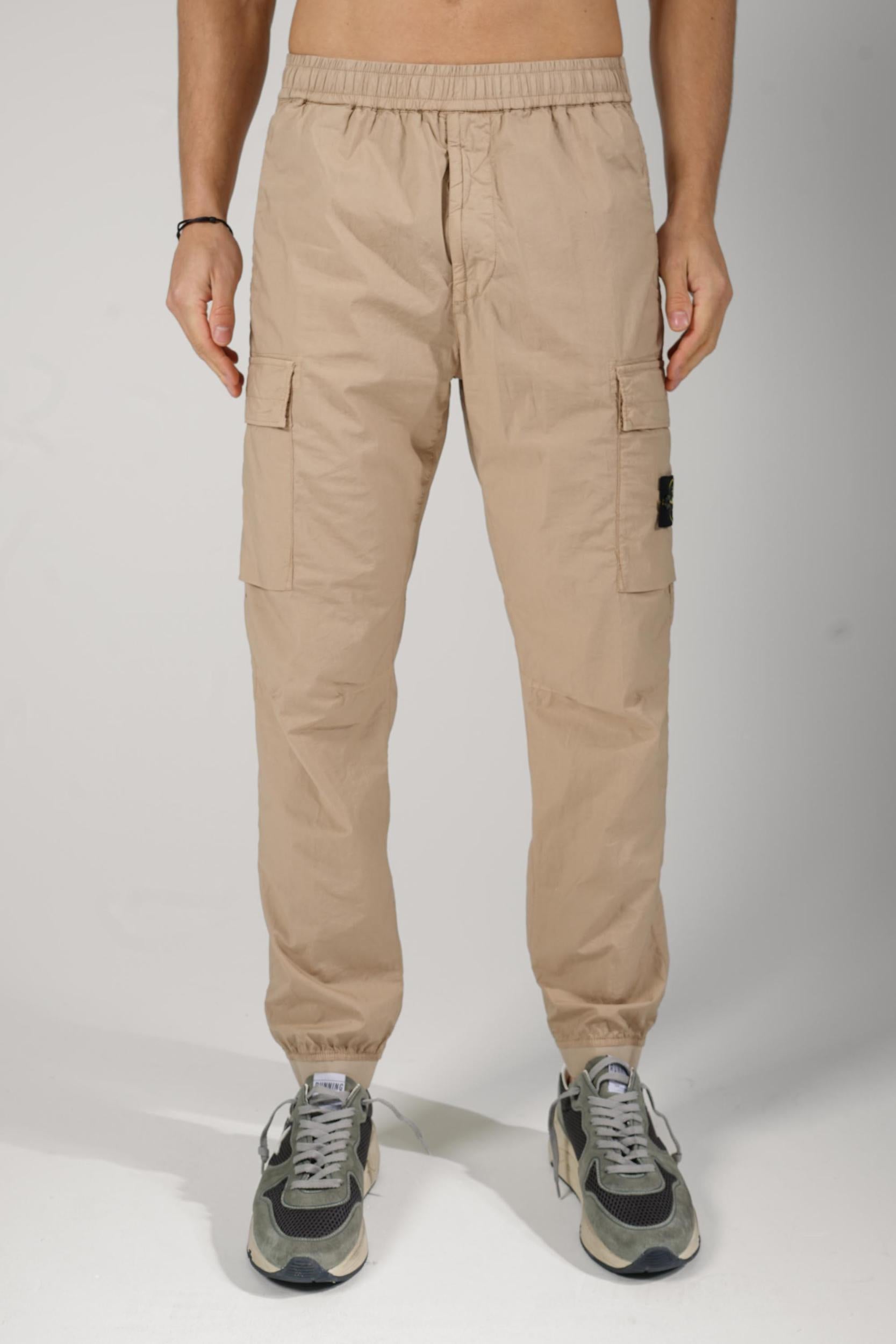 3100031 Stone Island Pantalone Regular Beige