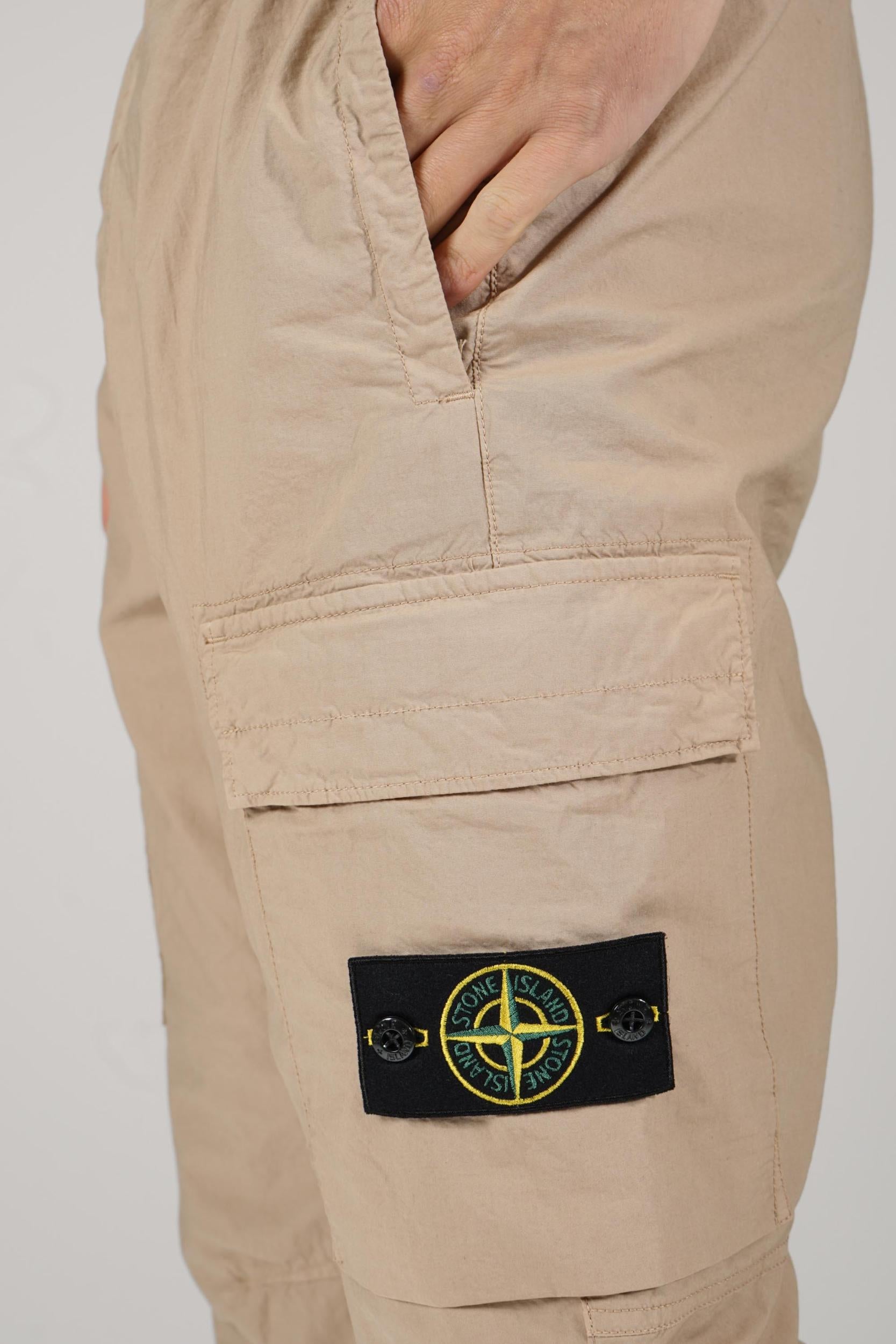 3100031 Stone Island Pantalone Regular Beige