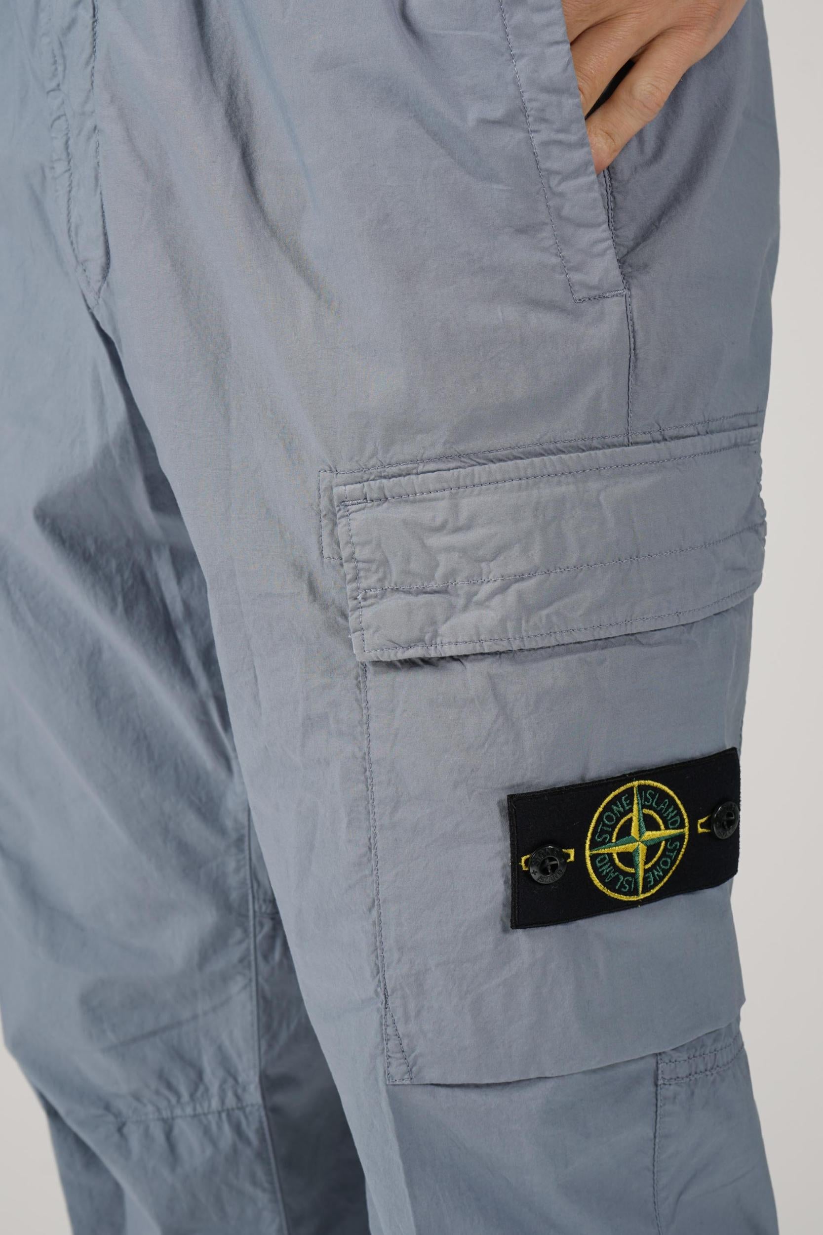 3100031 Stone Island Pantalone Regular Blue