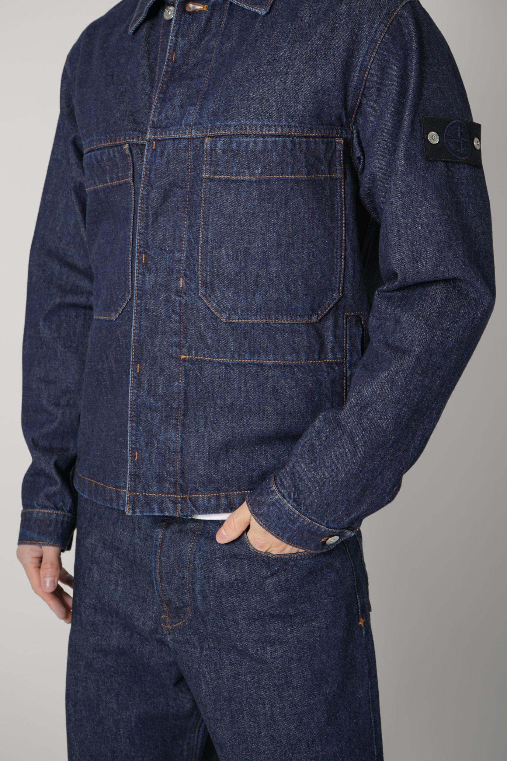 4100006 Stone Island Denim Indigo