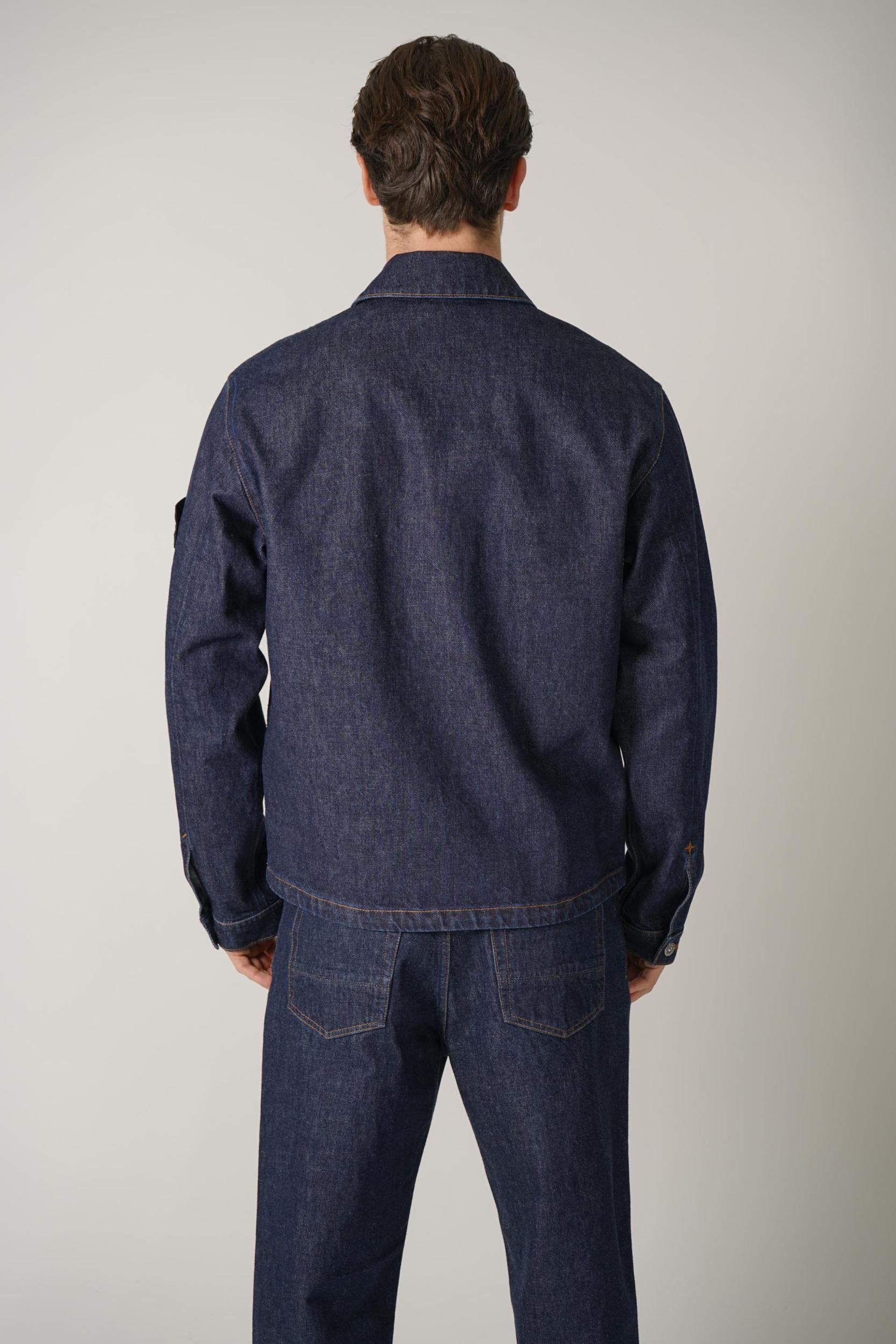 4100006 Stone Island Denim Indigo