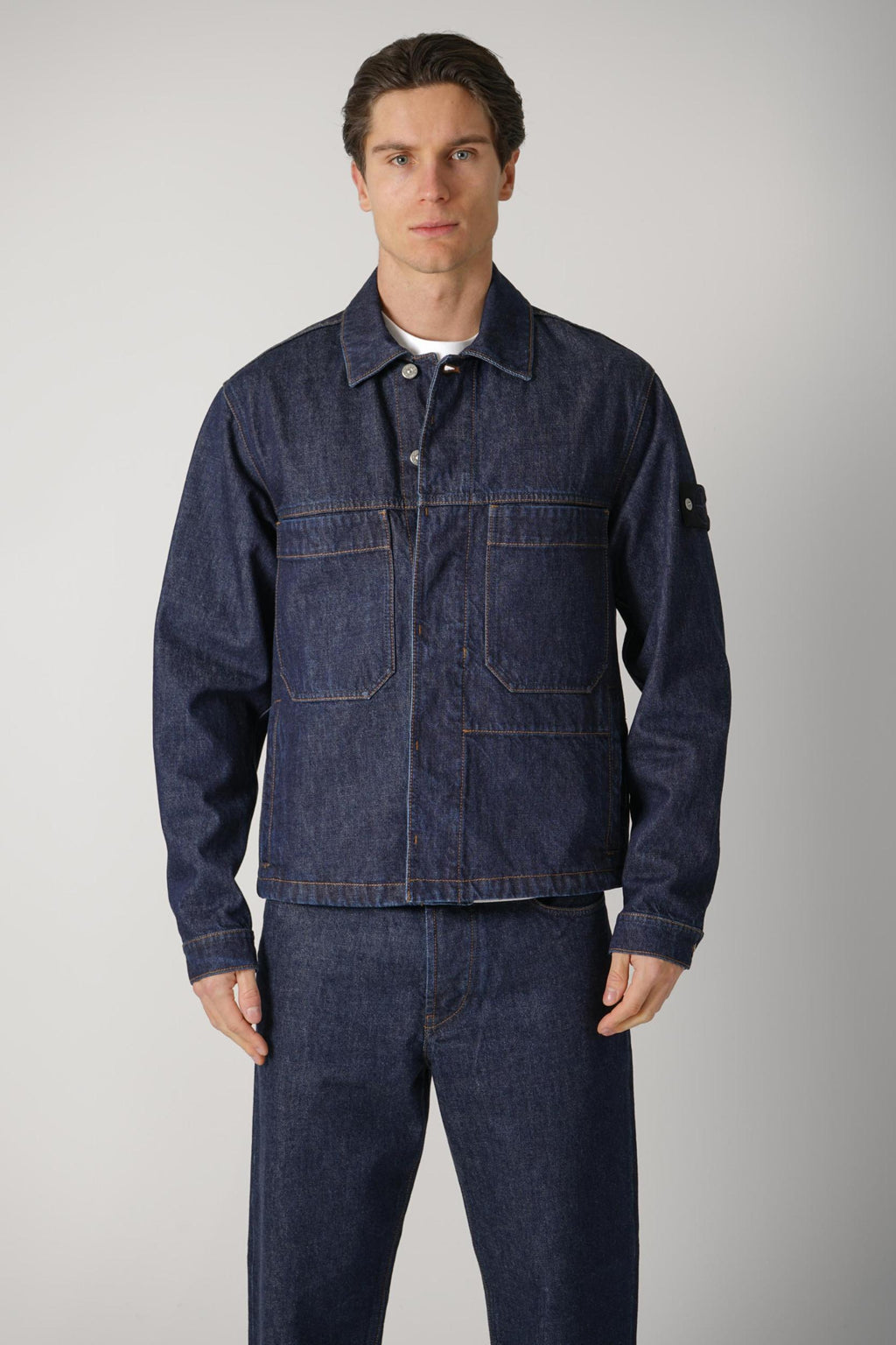 4100006 Stone Island Denim Indigo