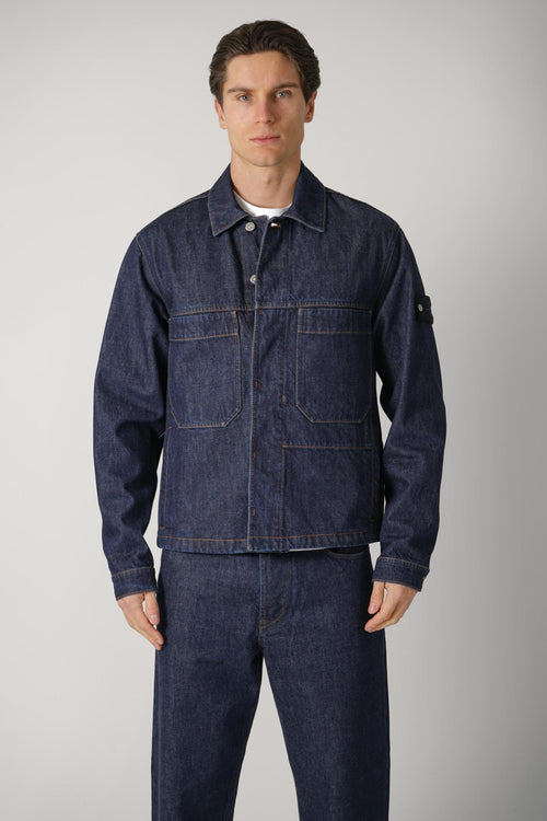 4100006 Stone Island Denim Indigo