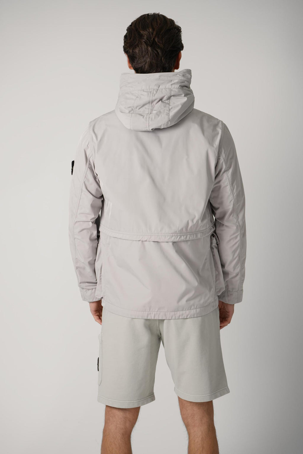 4100032 Stone Island Micro Twill Parka Grey