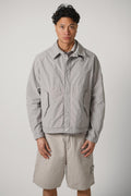 4100036 Stone Island Ghost David Light Coach Jacket Dust Grey