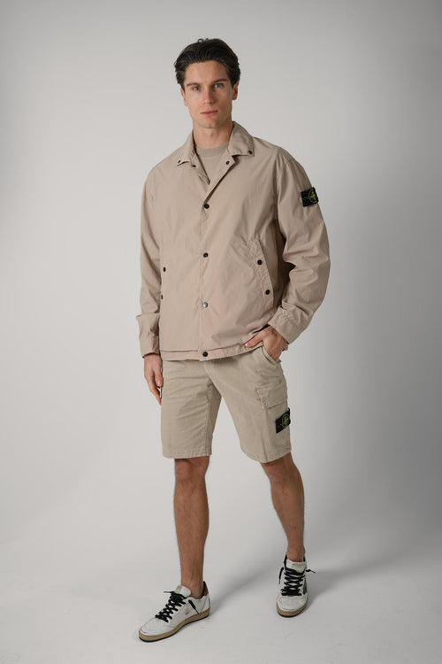 4100041 Stone Island Coach Jacket Desert