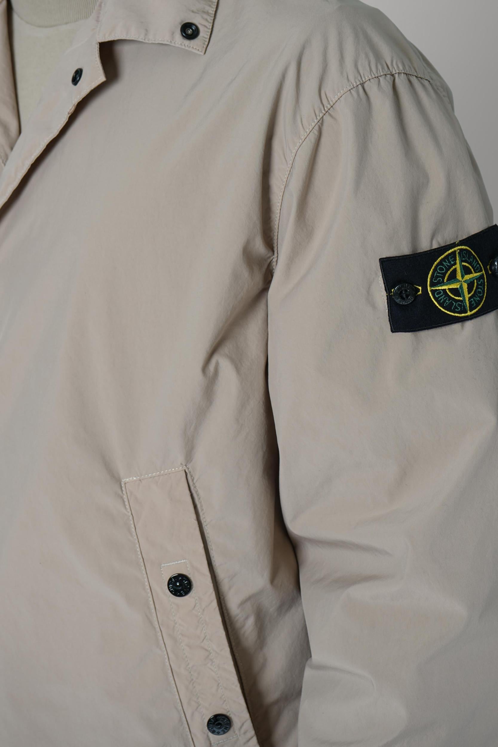 4100041 Stone Island Coach Jacket Desert