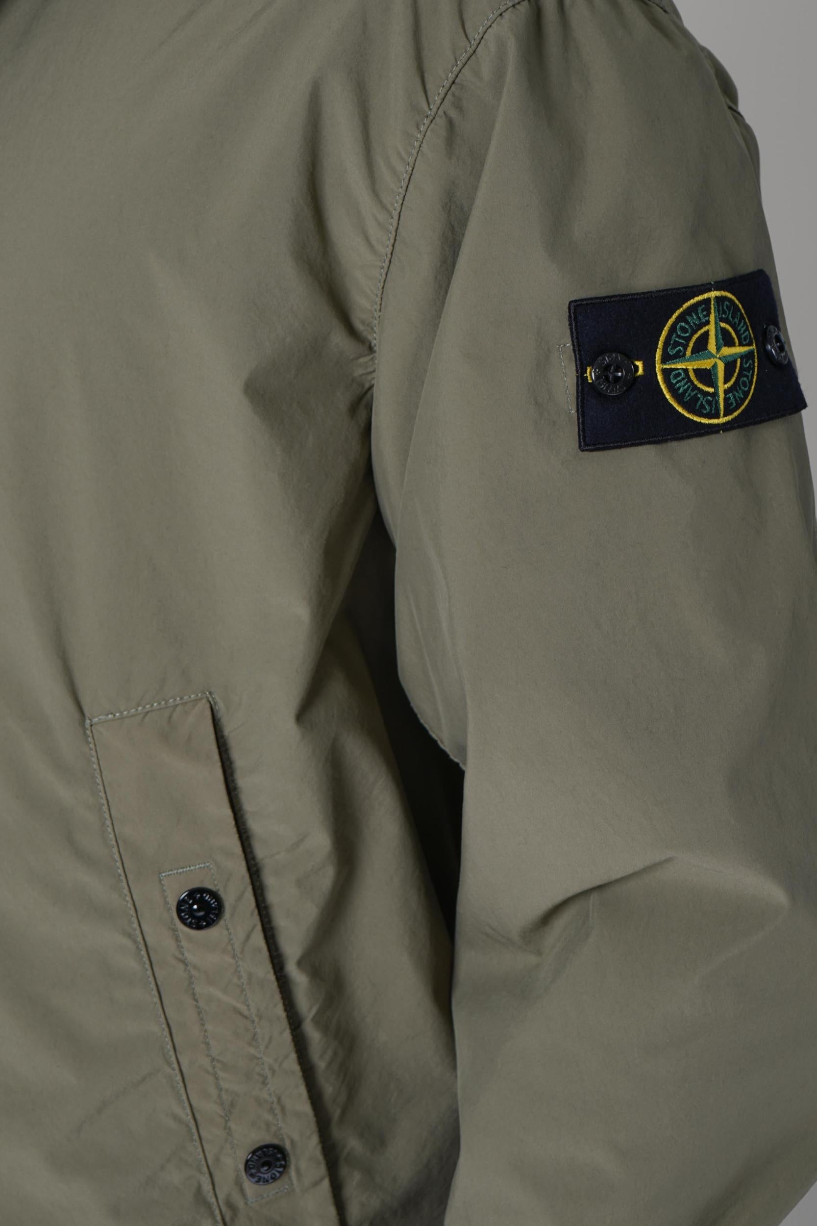 4100041 Stone Island Coach Jacket Military Green