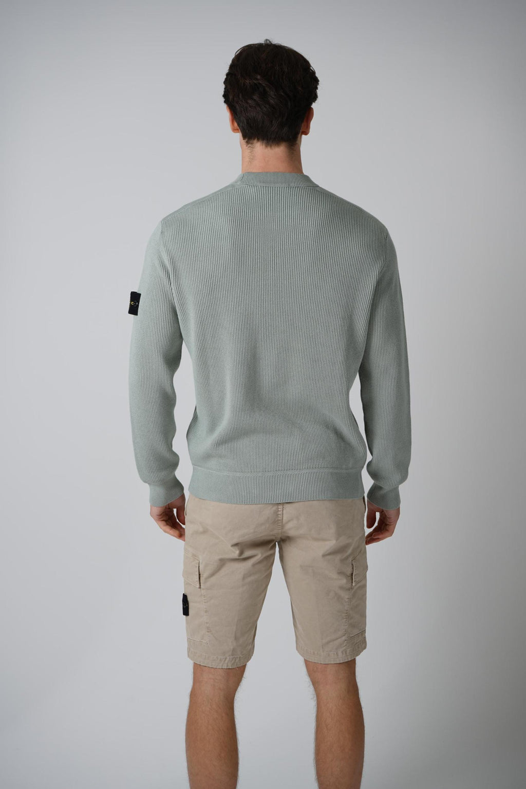 5100015 Stone Island Crewneck Jumper Sage Green