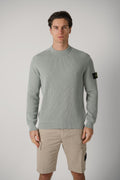5100015 Stone Island Crewneck Jumper Sage Green