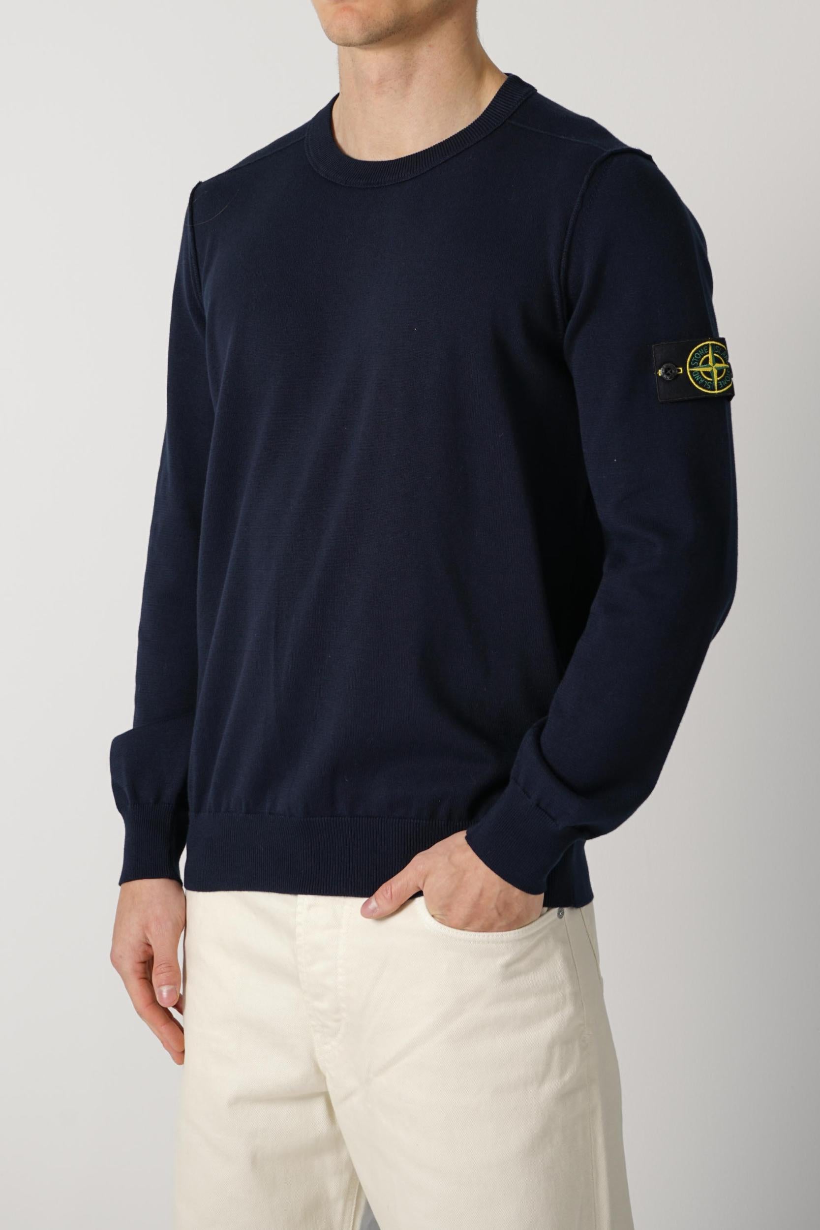 5100053 Stone Island Crewneck Knit Navy