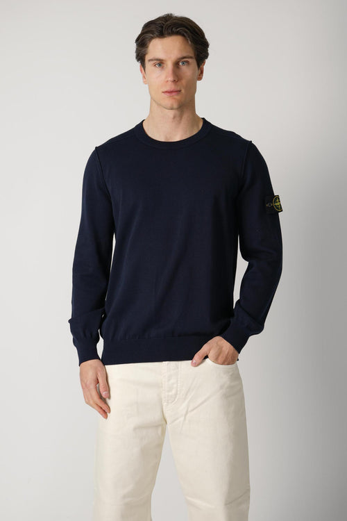 5100053 Stone Island Crewneck Knit Navy