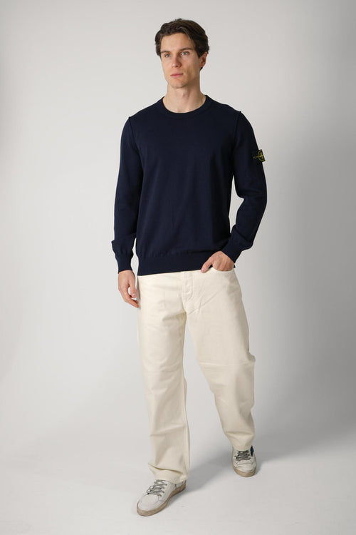 5100053 Stone Island Crewneck Knit Navy