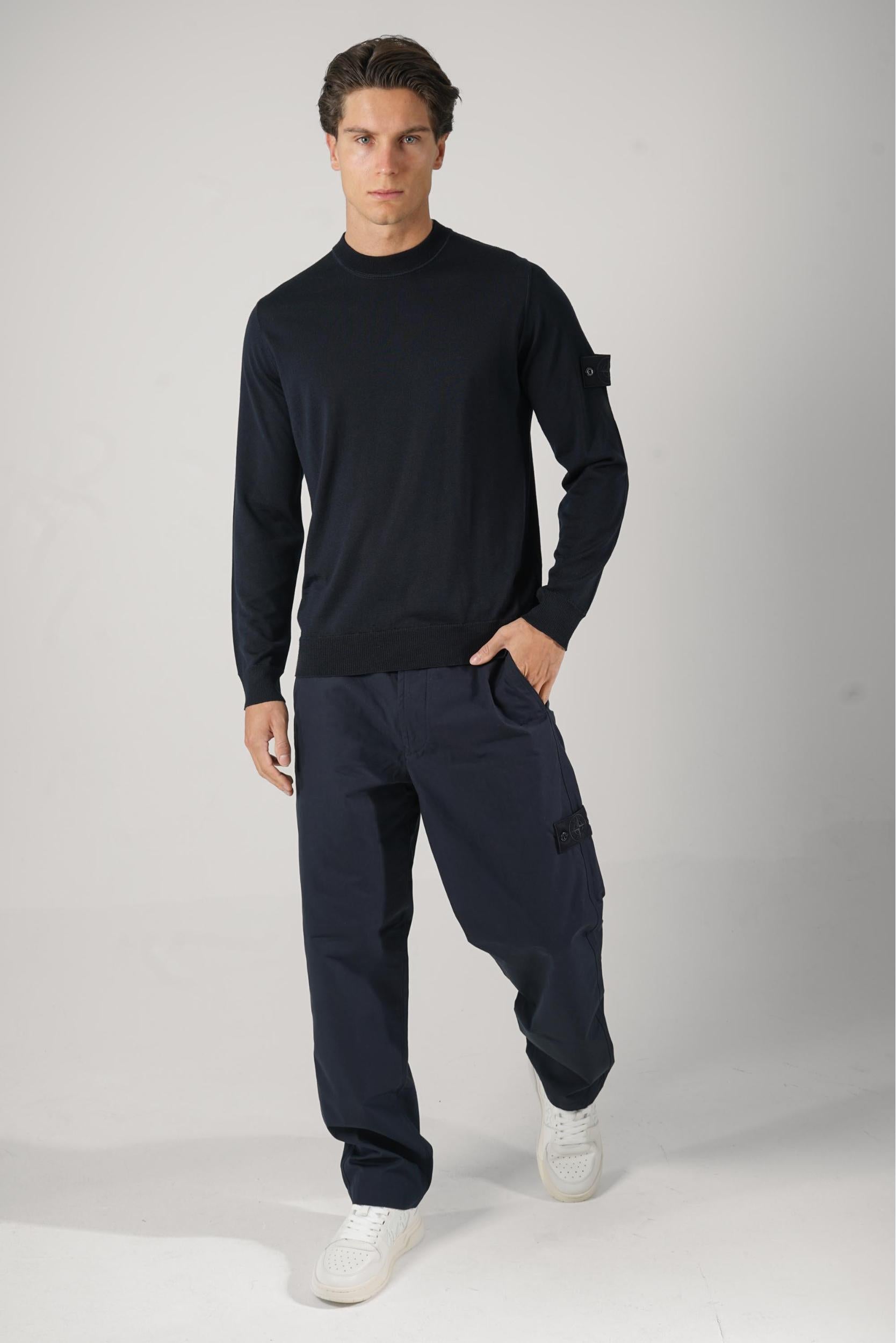 5100074 Stone Island Ghost Crewneck Navy