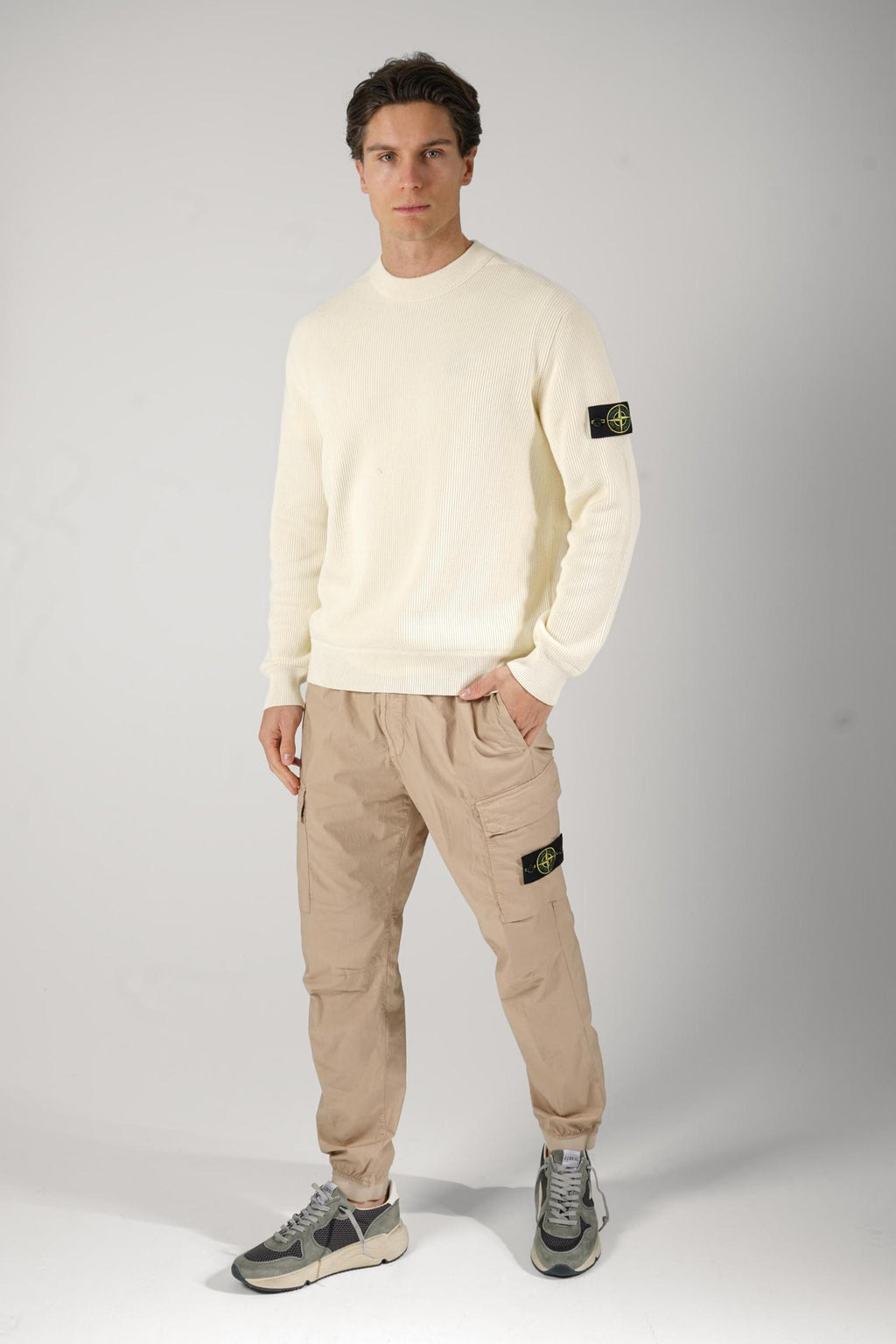 5100154 Stone Island Sweater Light Yellow