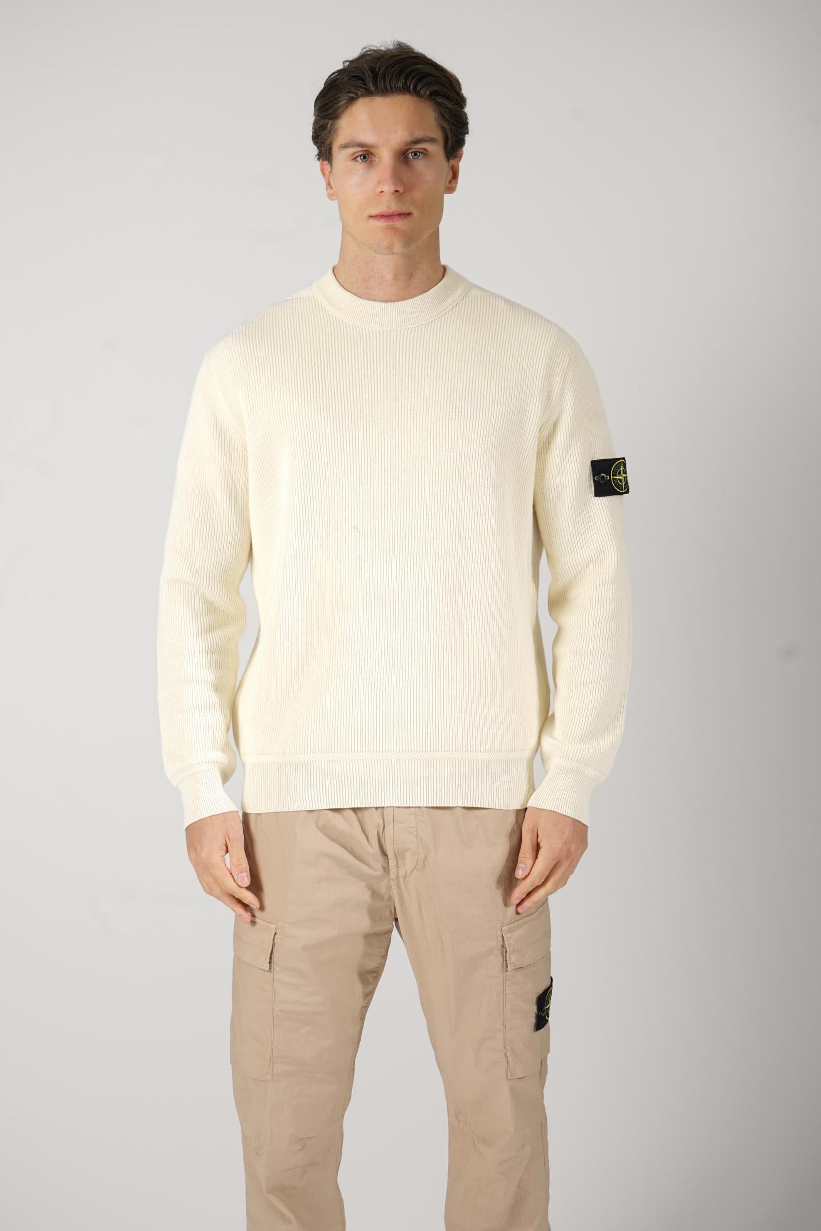 5100154 Stone Island Sweater Light Yellow