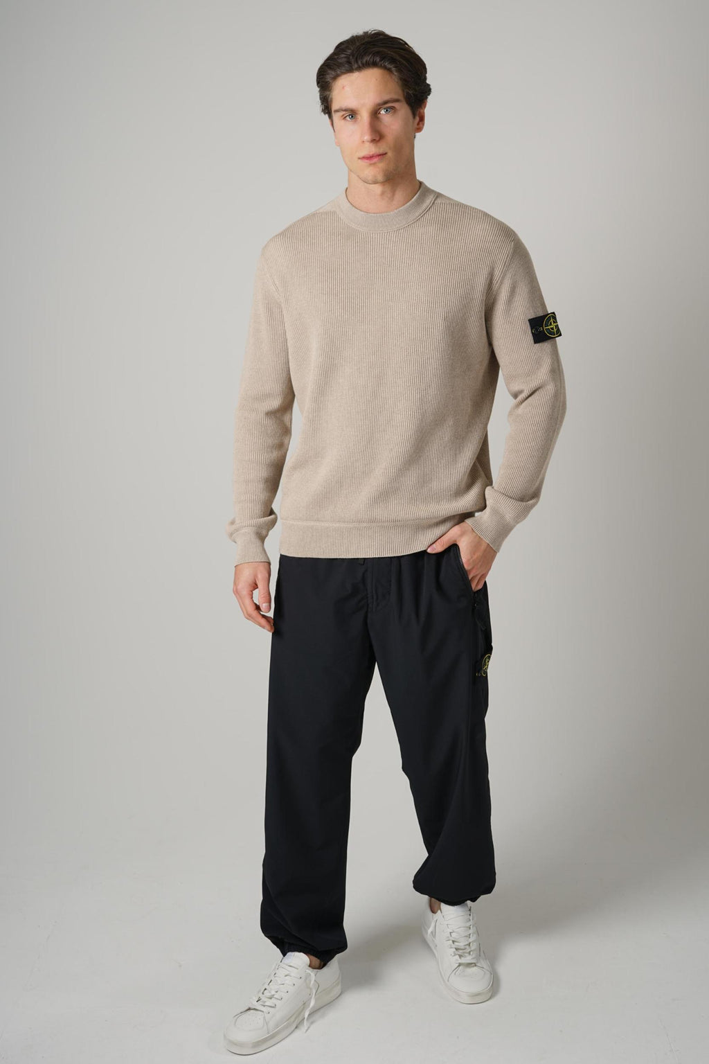 5100154 Stone Island Sweater Sand