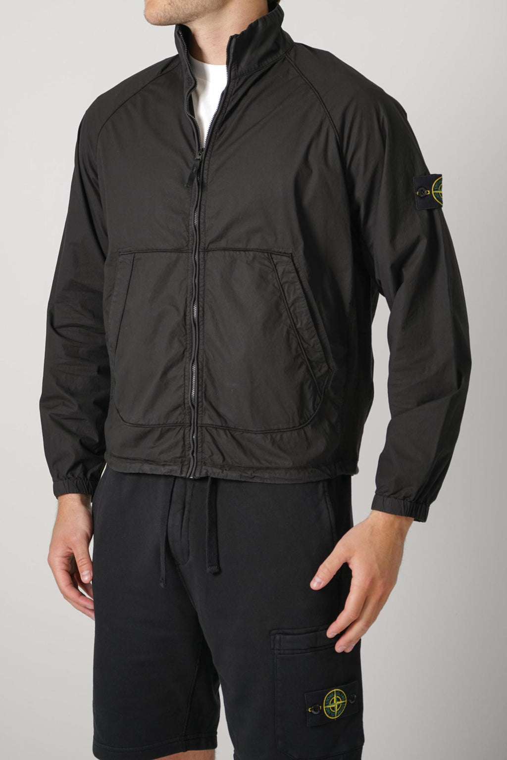 6100044 Stone Island Technical Jacket Black