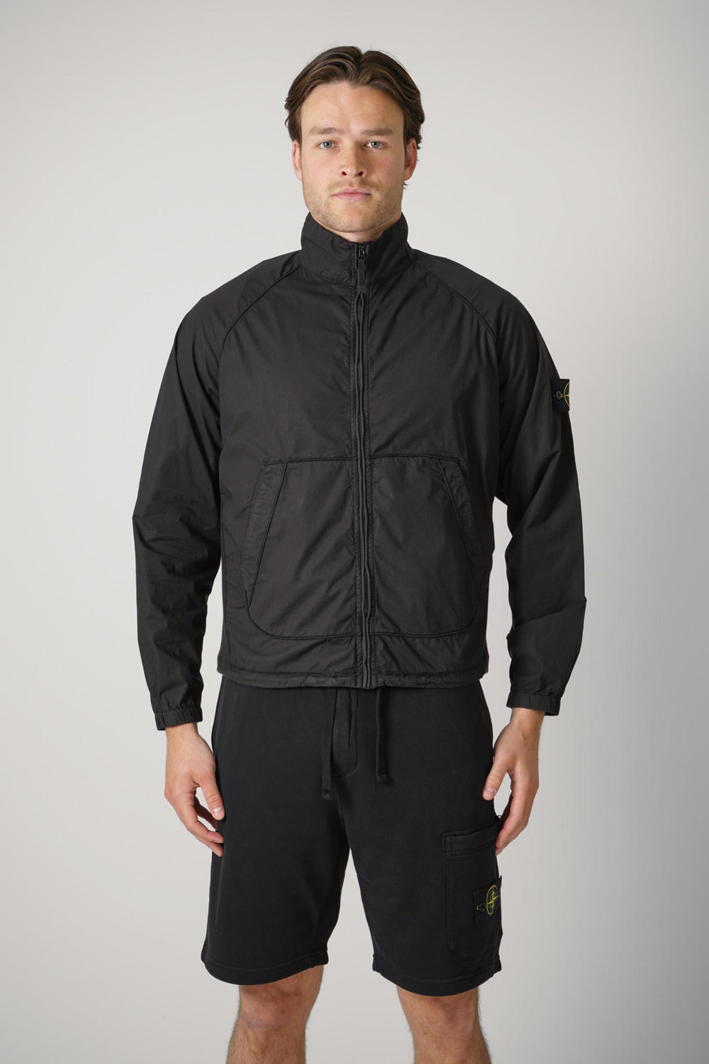 6100044 Stone Island Technical Jacket Black