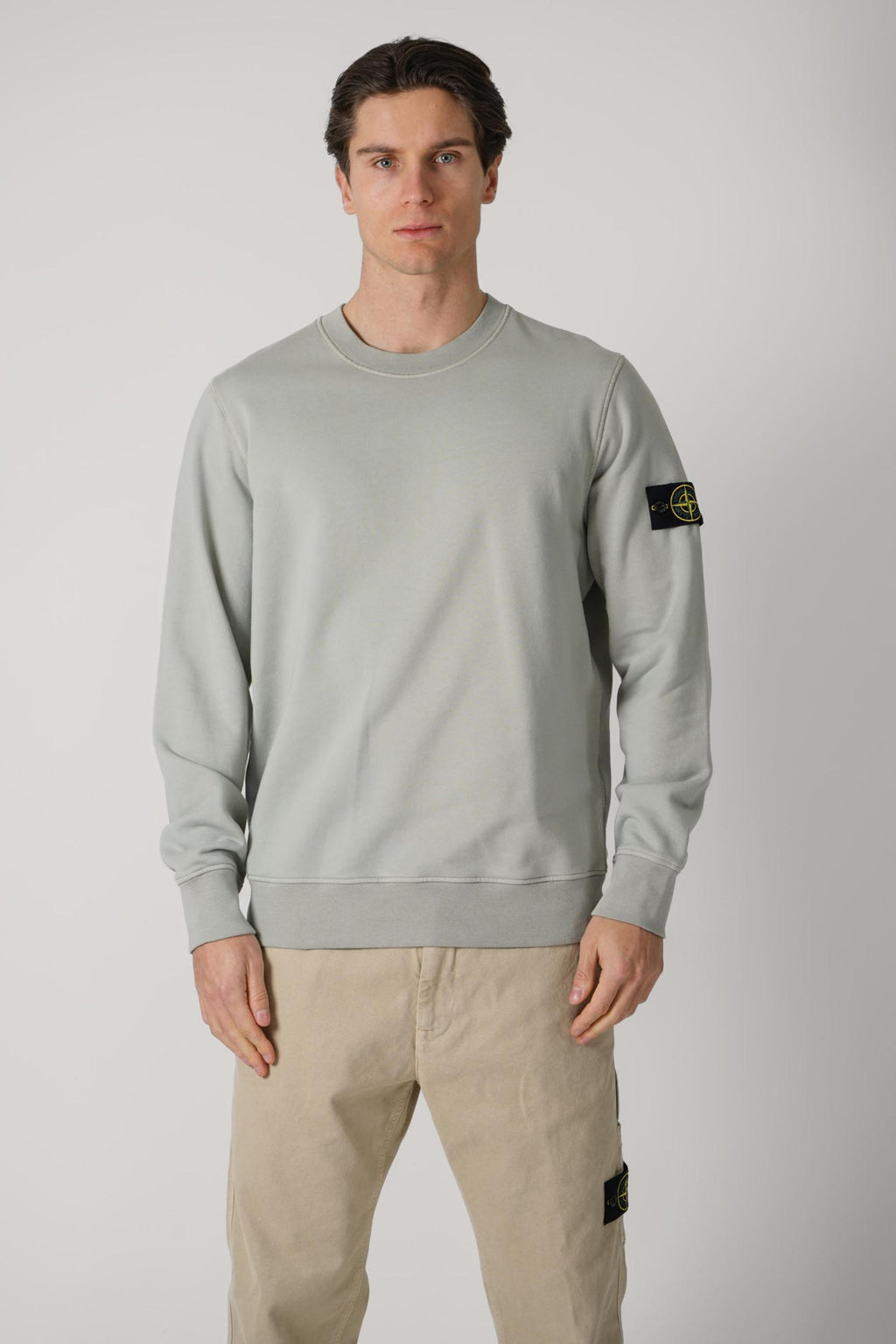 6100060 Stone Island Basic Crewneck Sage Green