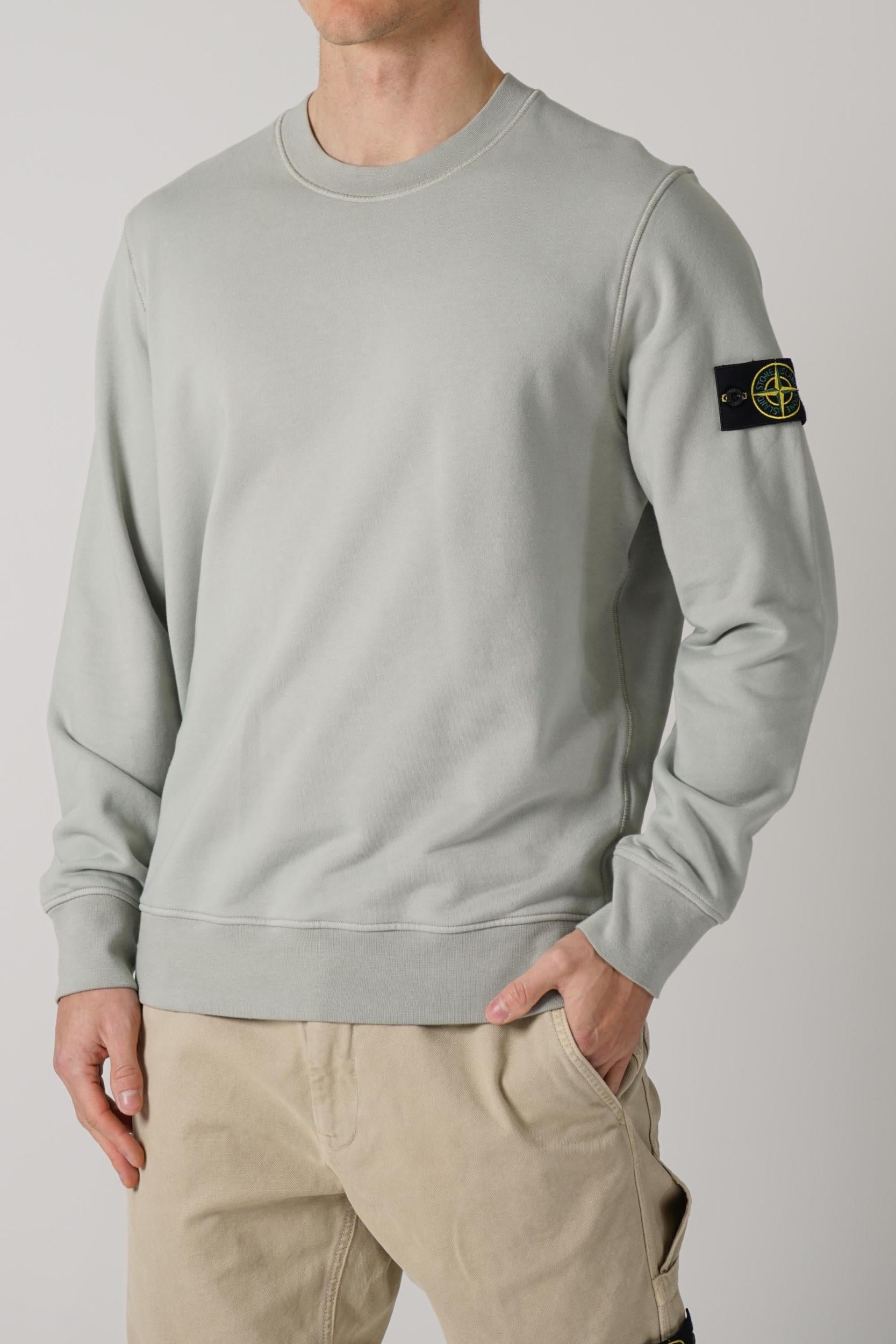 6100060 Stone Island Basic Crewneck Sage Green
