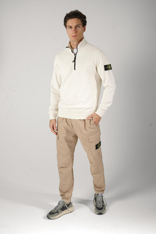 6100070 Stone Island Felpa Off White