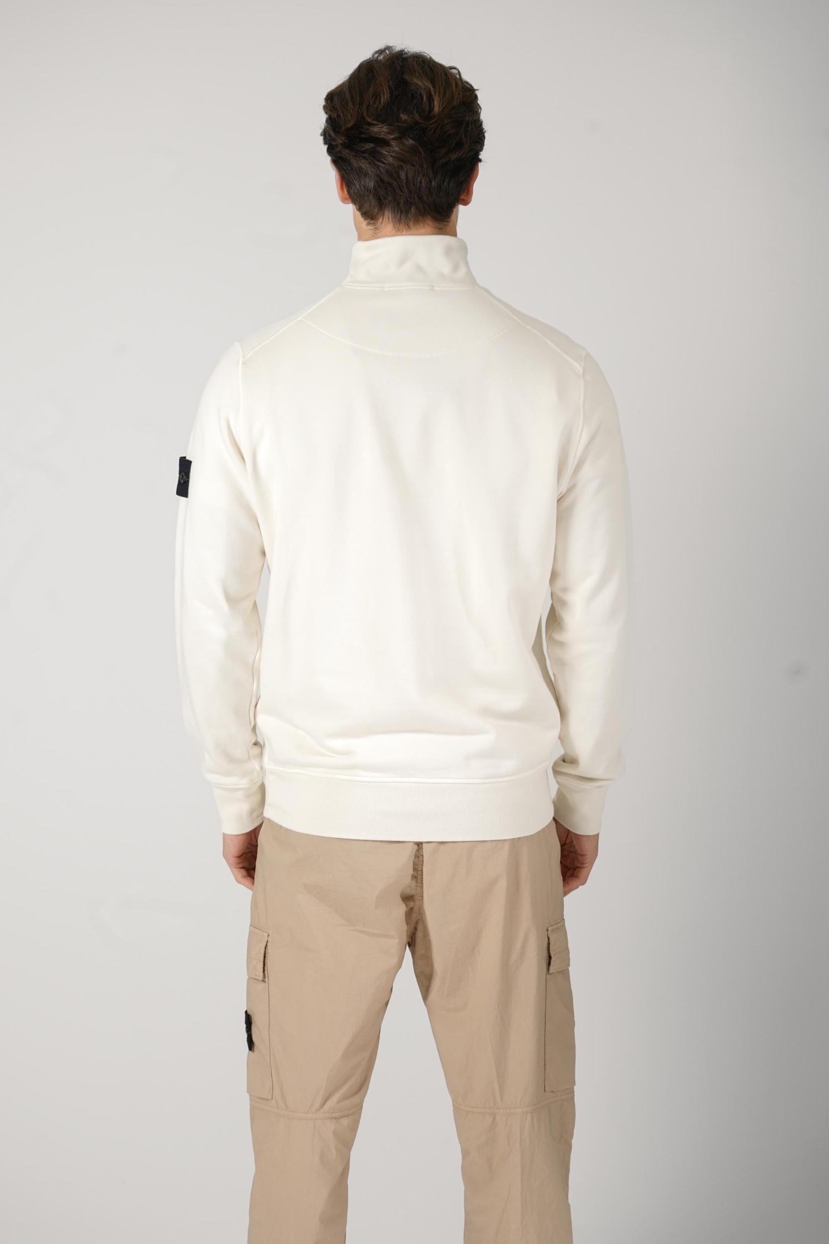 6100070 Stone Island Felpa Off White
