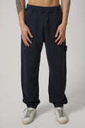 6200008 Stone Island Ghost Heavy Cotton Regular Fit Joggers Slate Blue