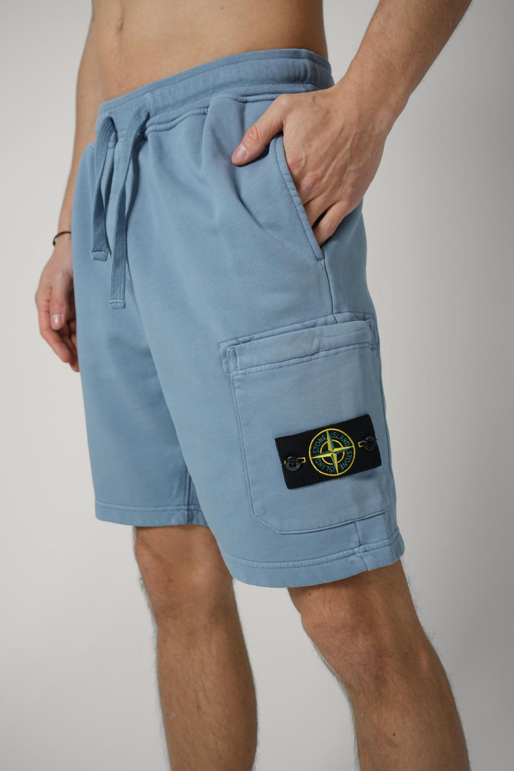 6200011 Stone Island Short Jogger Blue