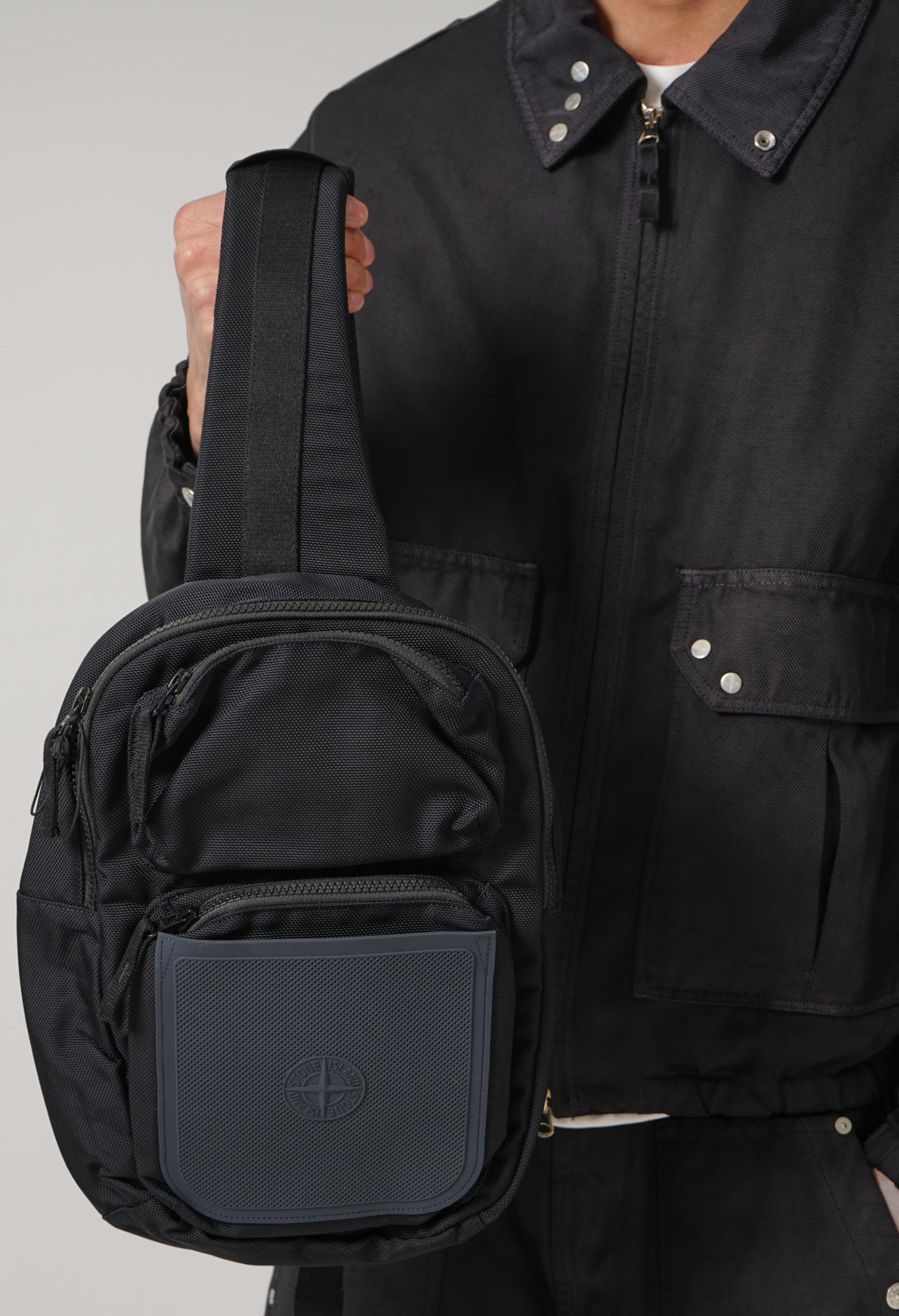 9200030 Nylon Panama Sling Bag Archive-Inspired Navy Blue