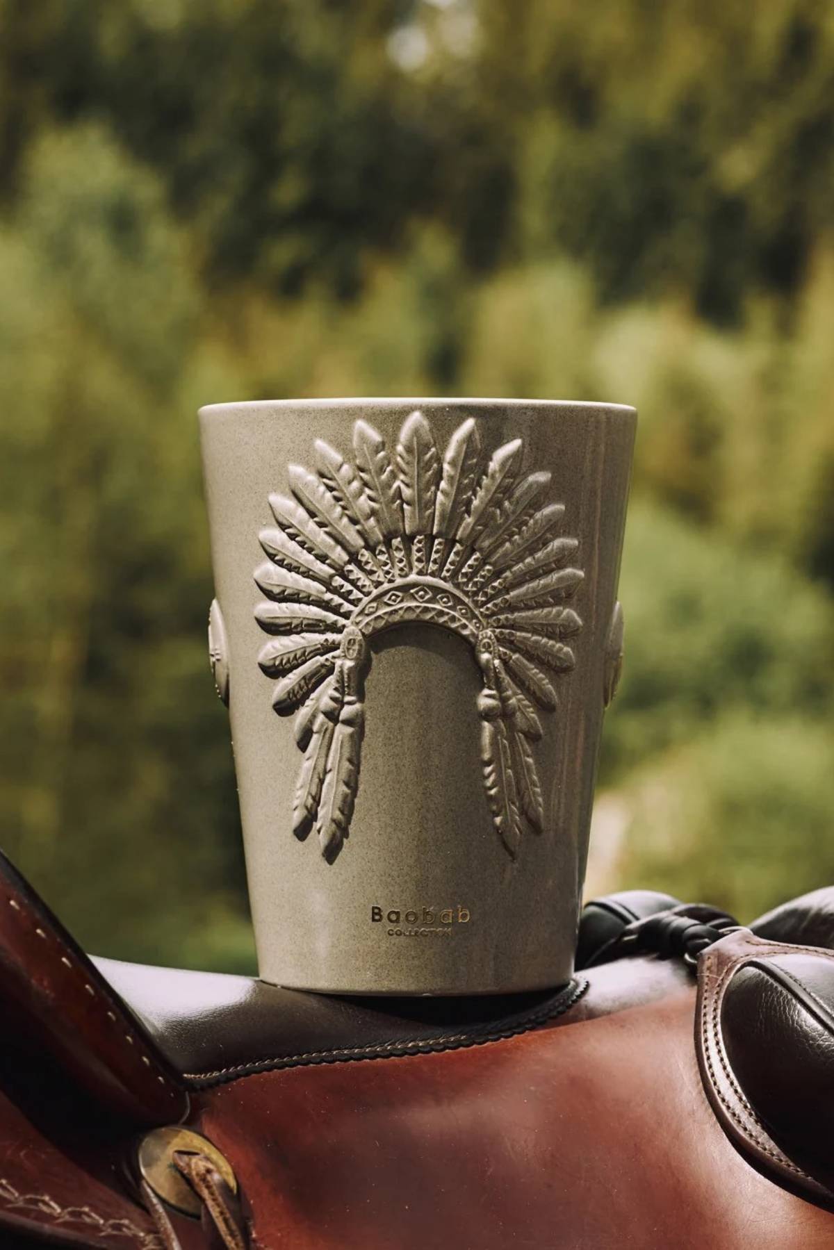 Baobab Eagle's Pride Crazy Horse Candle