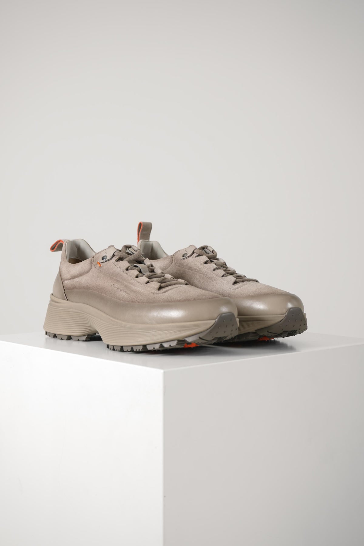 Santoni Easy Bounce Mountain Sneaker – Beige