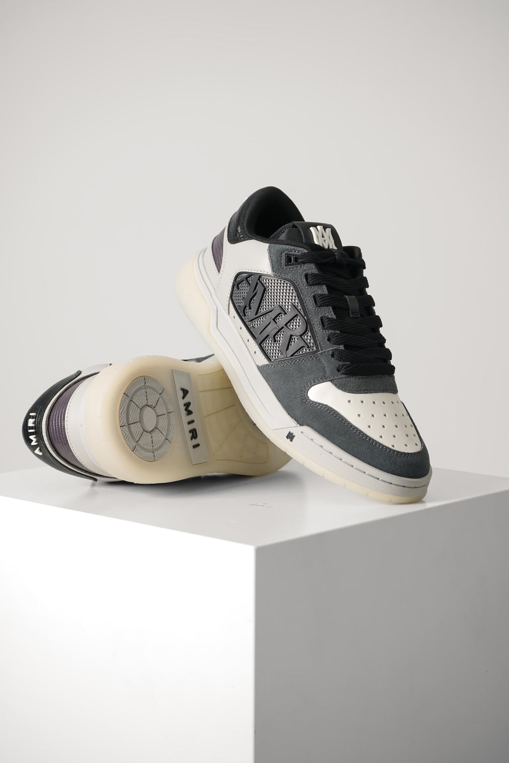 Amiri Classic Low – Black Grey