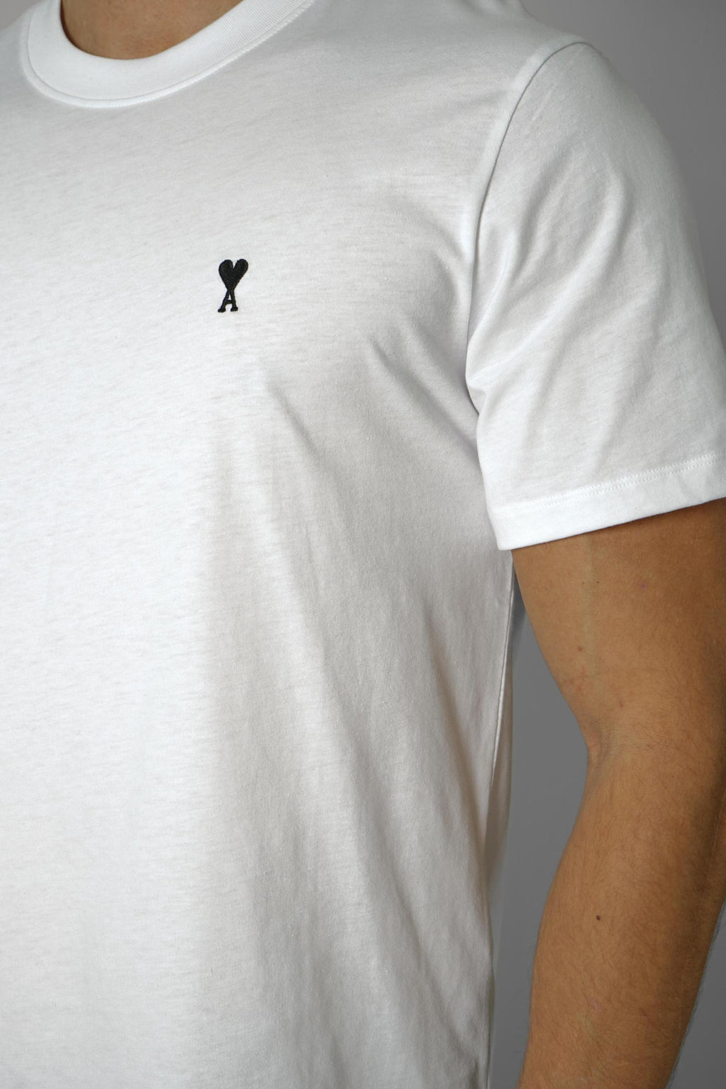 Ami Paris Basic Logo Tee White