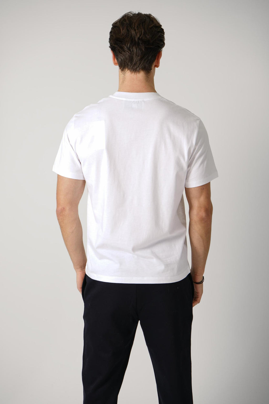 Ami Paris Basic Logo Tee White