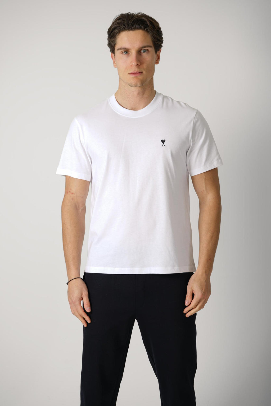 Ami Paris Basic Logo Tee White