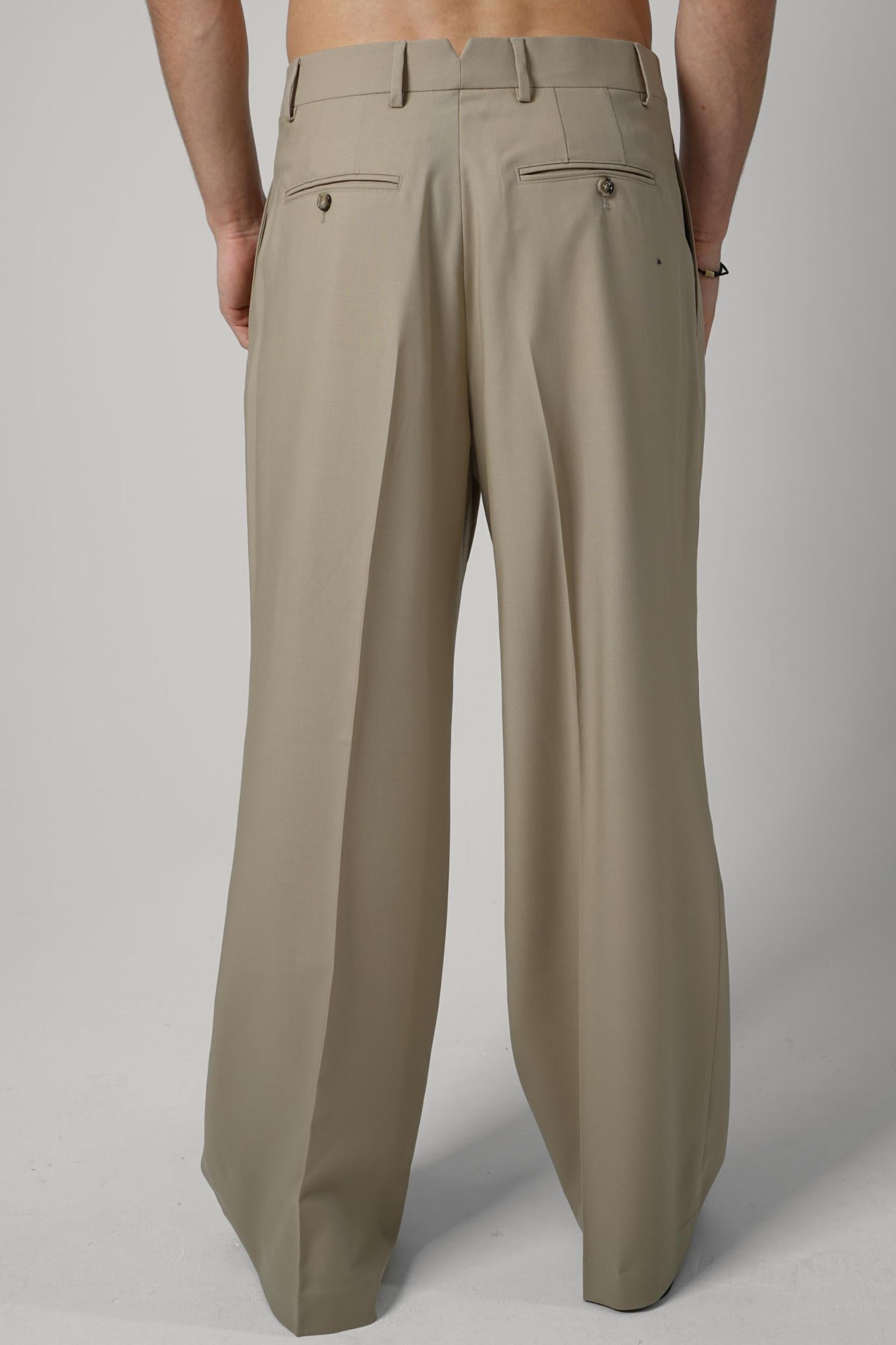Ami Paris Cotton Baggy Trousers