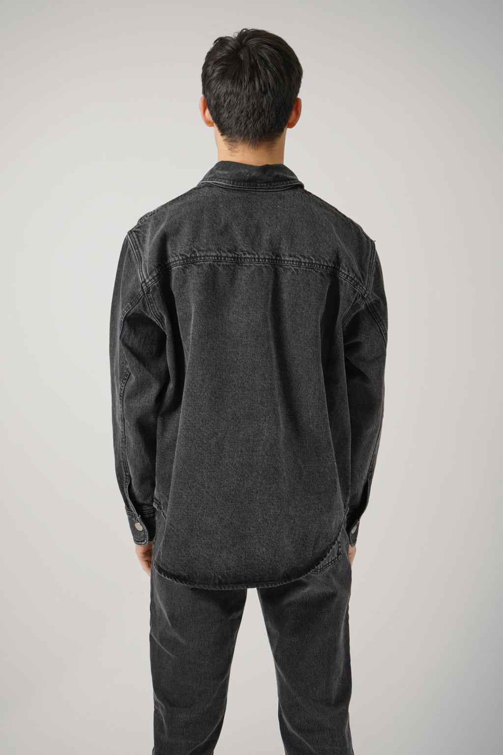 Ami Paris Denim Jacket Black