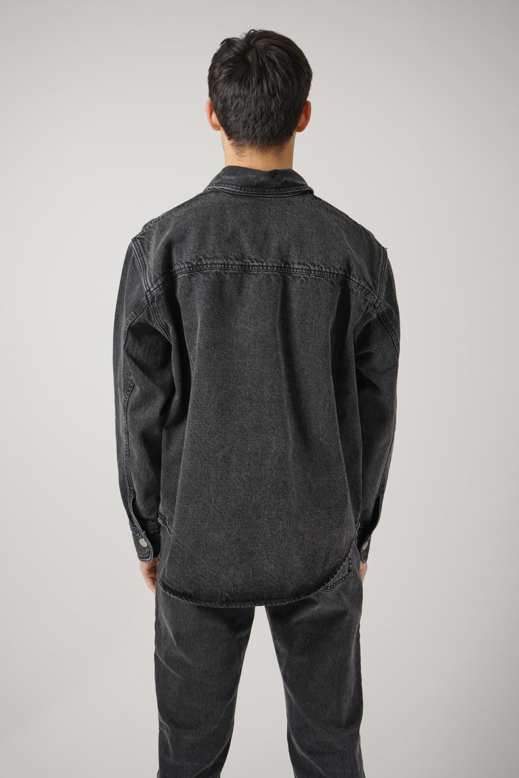 Ami Paris Denim Jacket Black