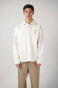 Ami Paris Denim Jacket Creme