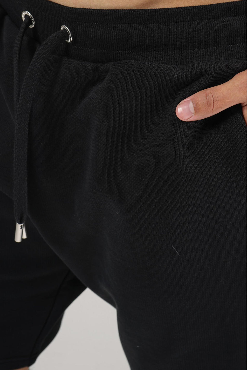 Ami Paris Heavy Cotton Wide Fit Shorts Black