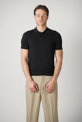 Ami Paris Polo T-Shirt Black
